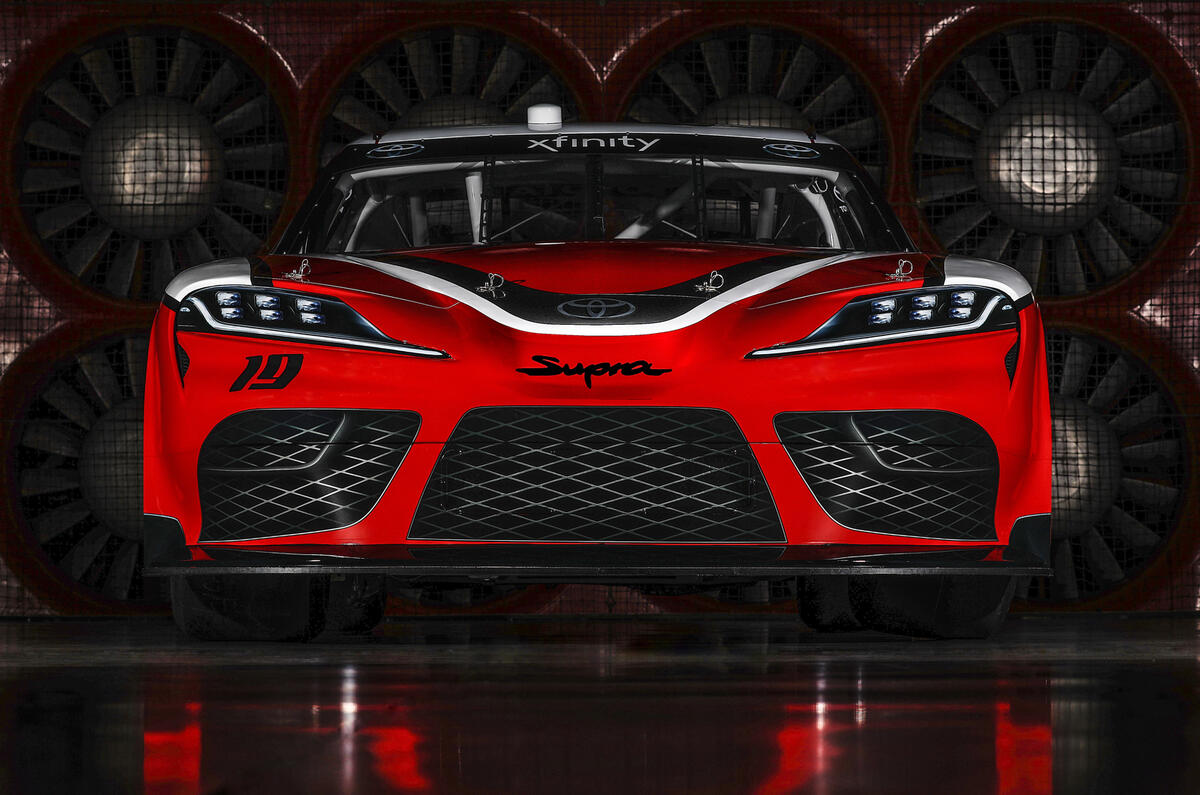 Toyota Supra NASCAR unveiled ahead of Xfinity Series 2019 race debut