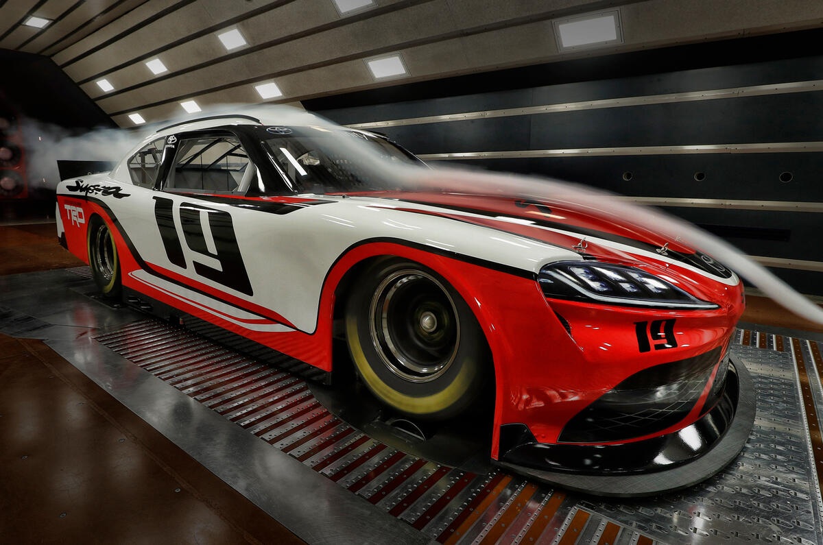Toyota Supra NASCAR unveiled ahead of Xfinity Series 2019 race debut