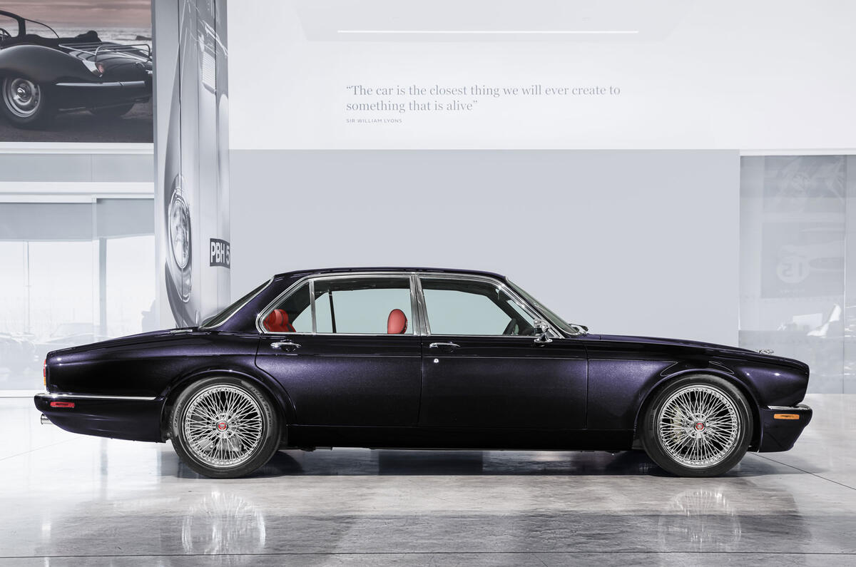 Bespoke Jaguar XJ6 created in run-up to model's 50th year
