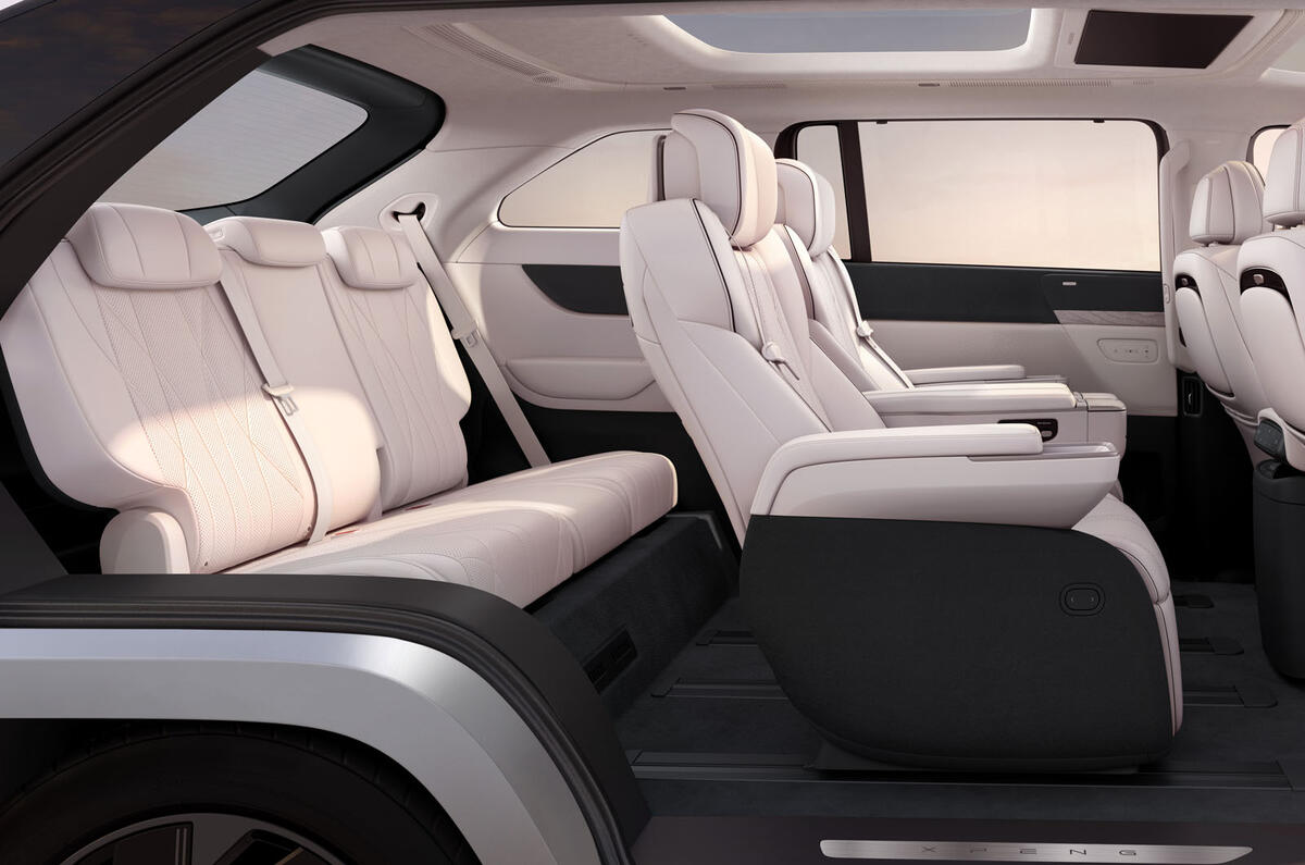 xpeng x9 interior cutaway xpeng x9 interior cutaway
