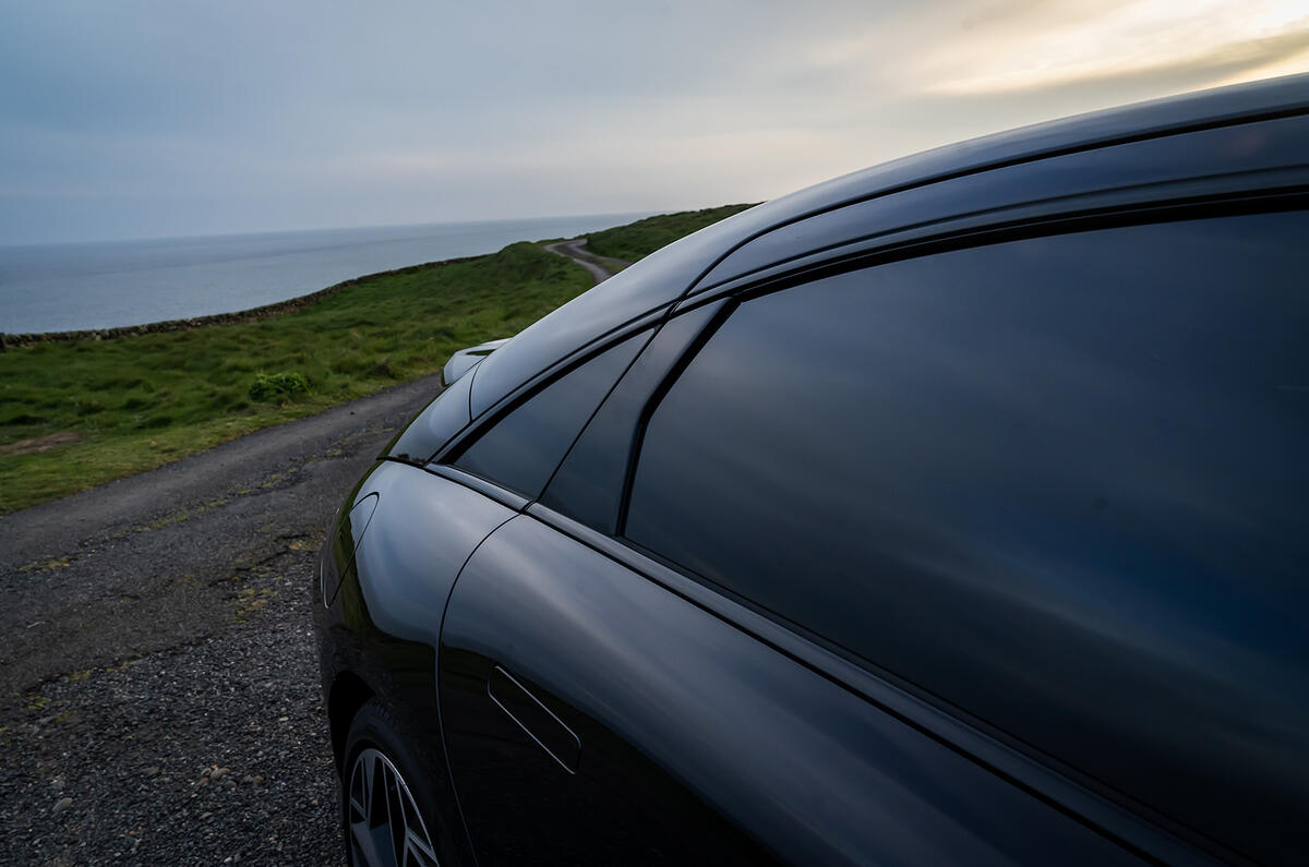 Every element of the Hyundai IONIQ 6 helps air glide more effortlessly over its body Every element of the Hyundai IONIQ 6 helps air glide more effortlessly over its body