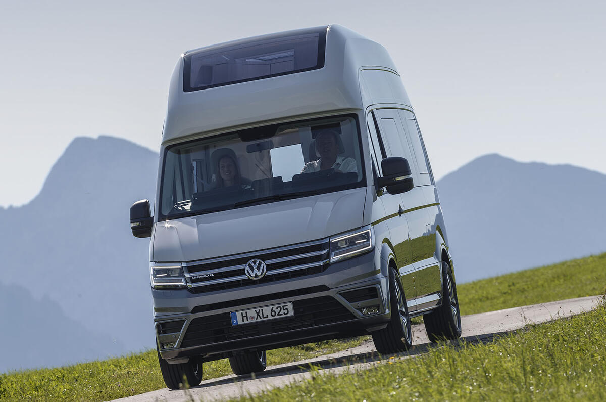 Volkswagen California XXL announced as range-topping Crafter camper
