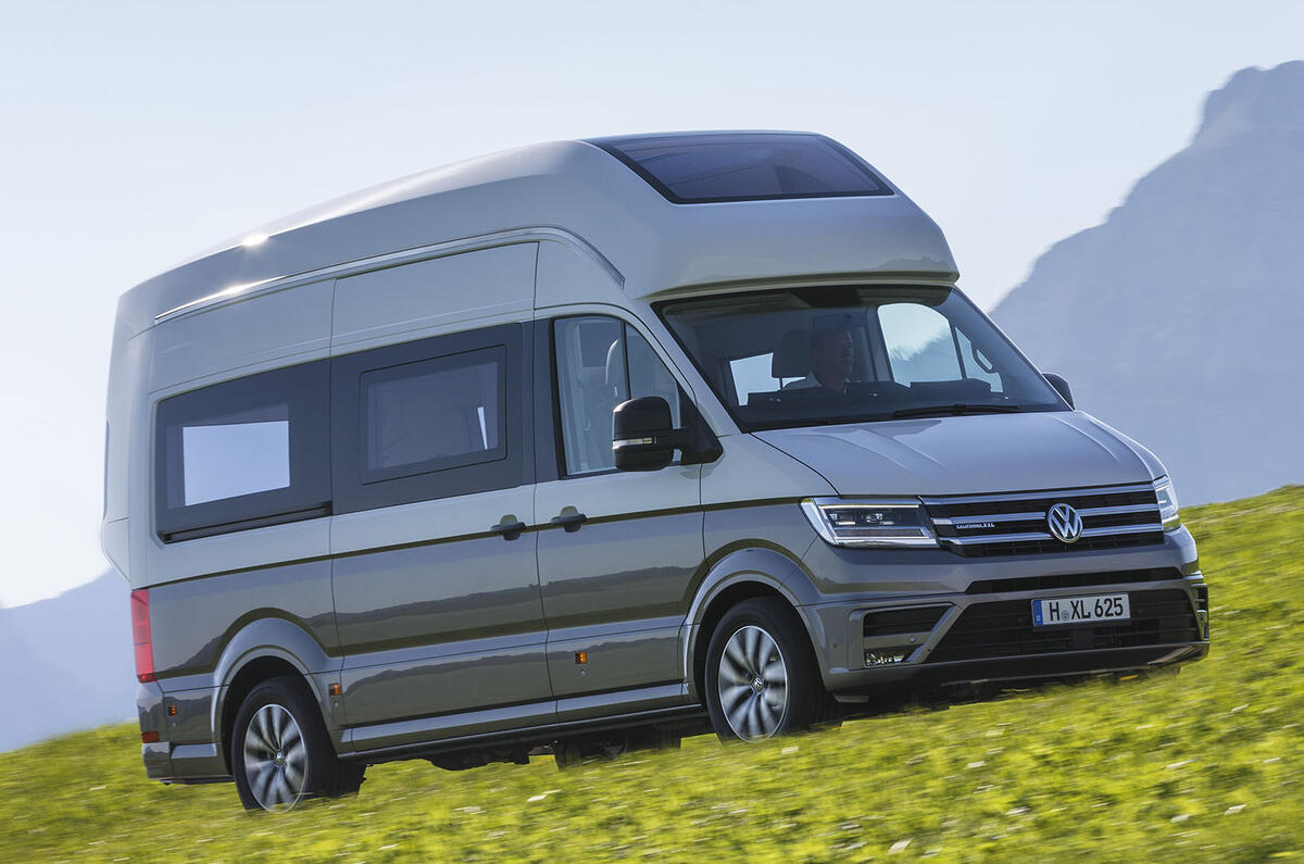 Volkswagen California XXL announced as range-topping Crafter camper