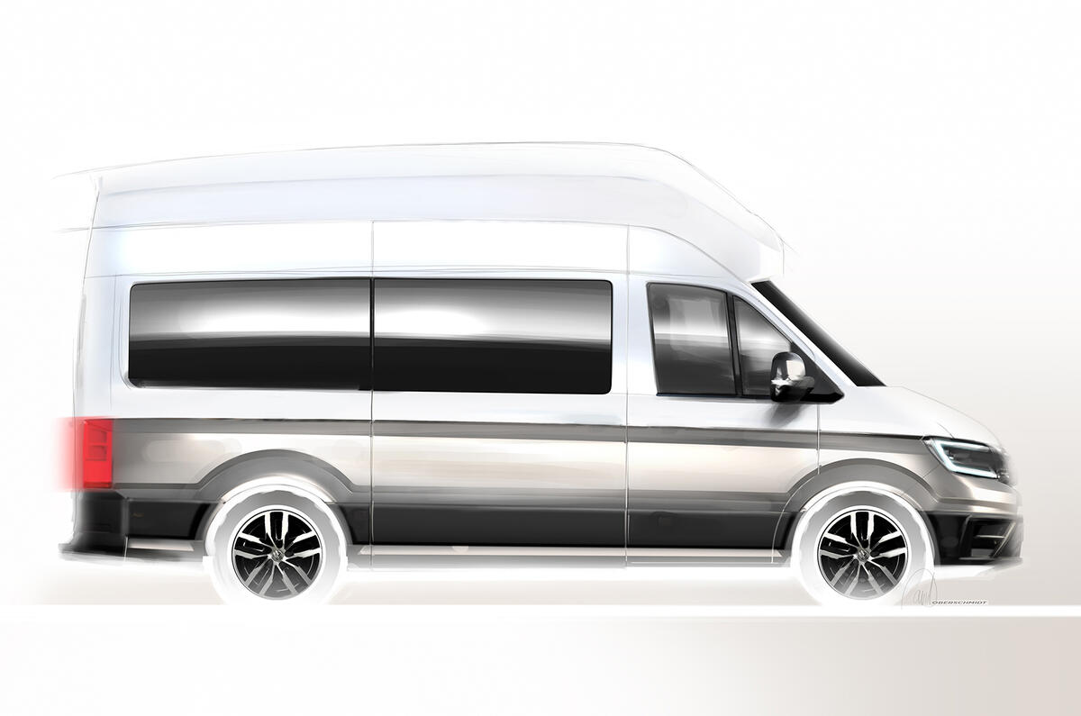 Volkswagen California XXL announced as range-topping Crafter camper