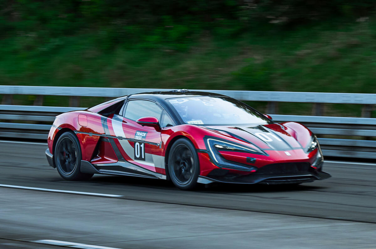 Yangwang U9 track edition dynamic