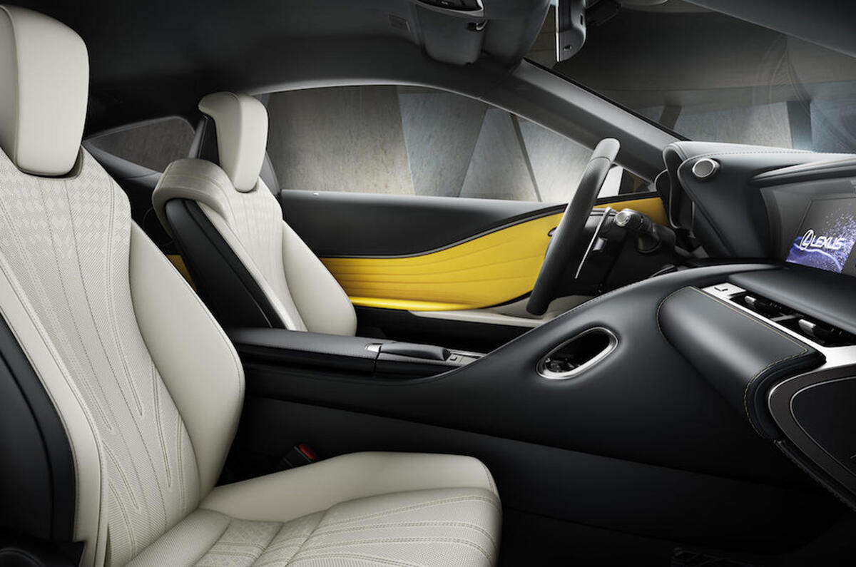 Lexus LC Limited Edition set for Paris motor show