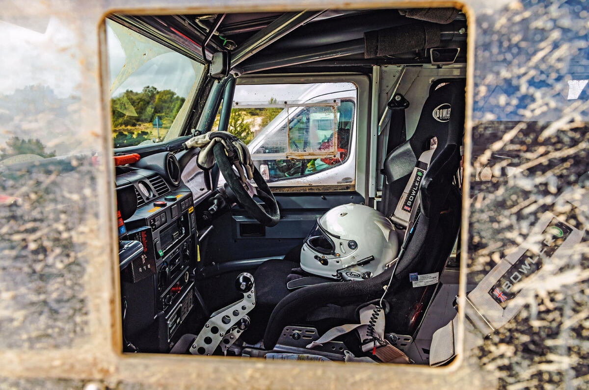 Helmet in cabin Helmet in cabin