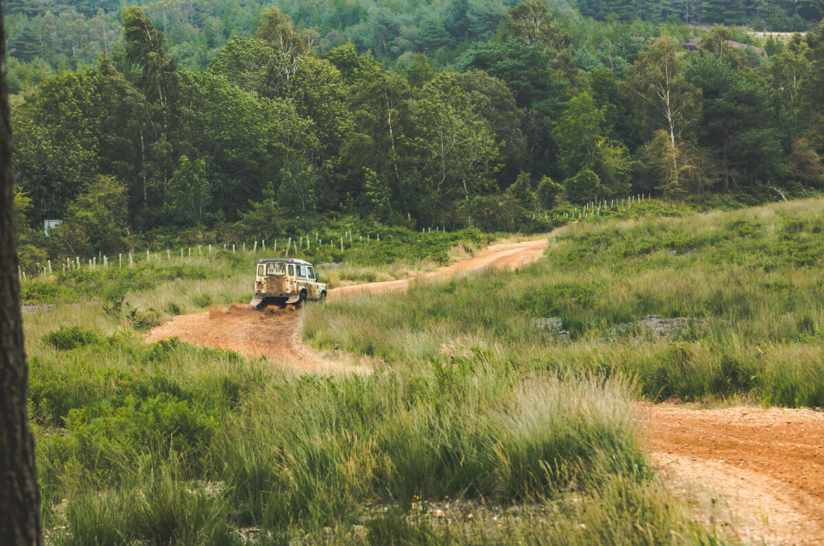 Defender Challenge in the distance Defender Challenge in the distance