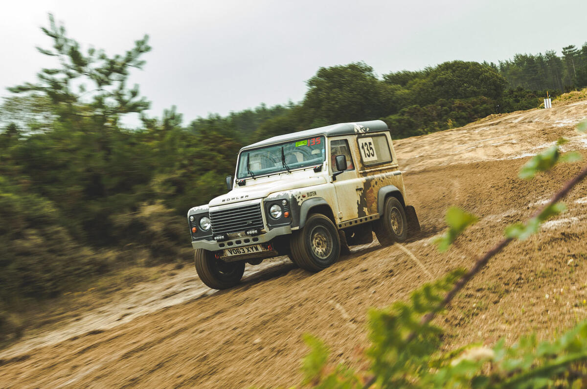 Defender Challenge downhill Defender Challenge downhill
