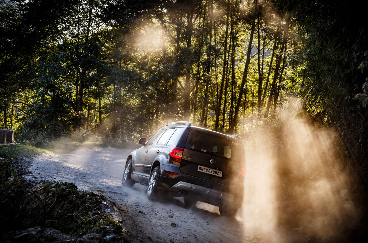 Skoda Yeti takes on Bhutan 