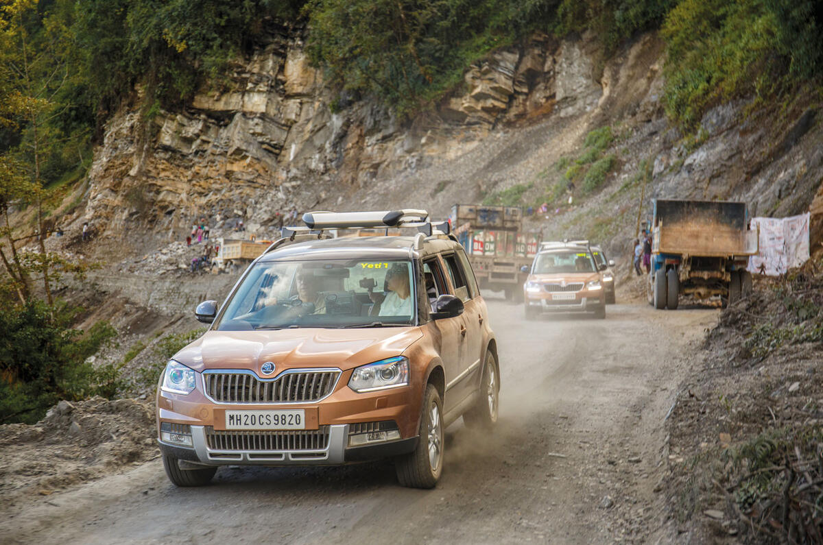 Skoda Yeti takes on Bhutan 