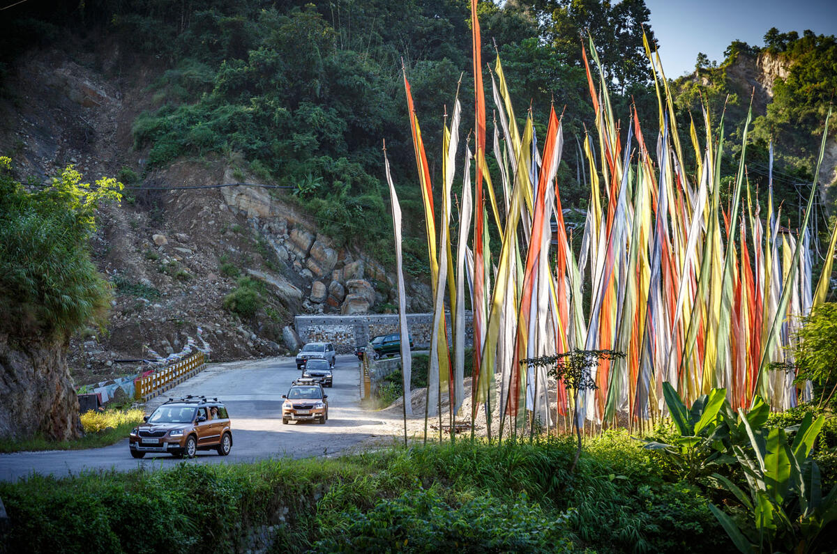 Skoda Yeti takes on Bhutan 