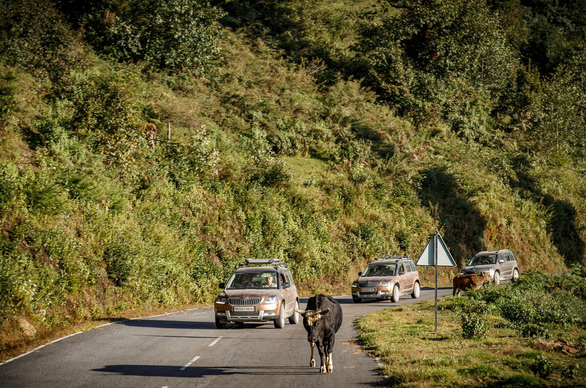 Skoda Yeti takes on Bhutan 