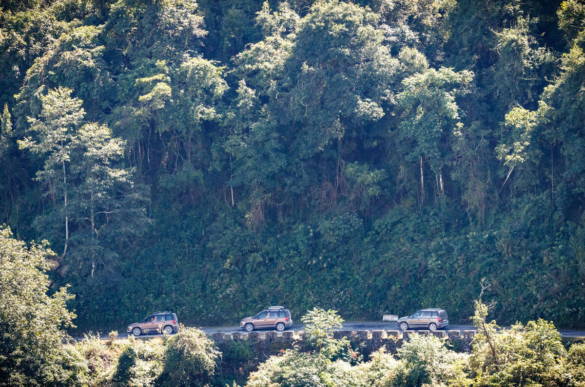 Skoda Yeti takes on Bhutan 