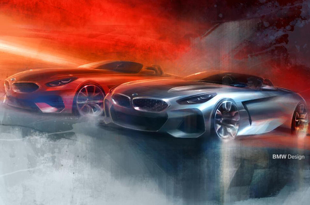 2019 BMW Z4: design shown