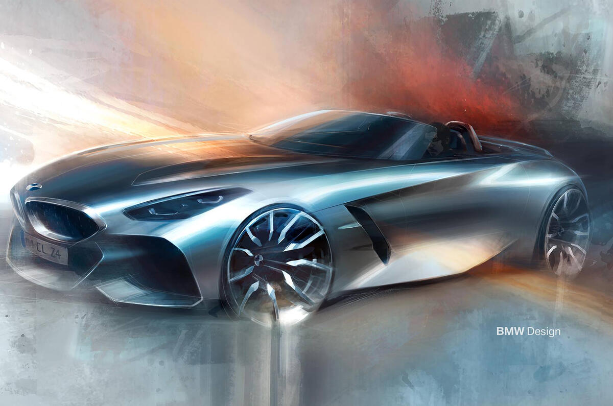 2019 BMW Z4: design shown