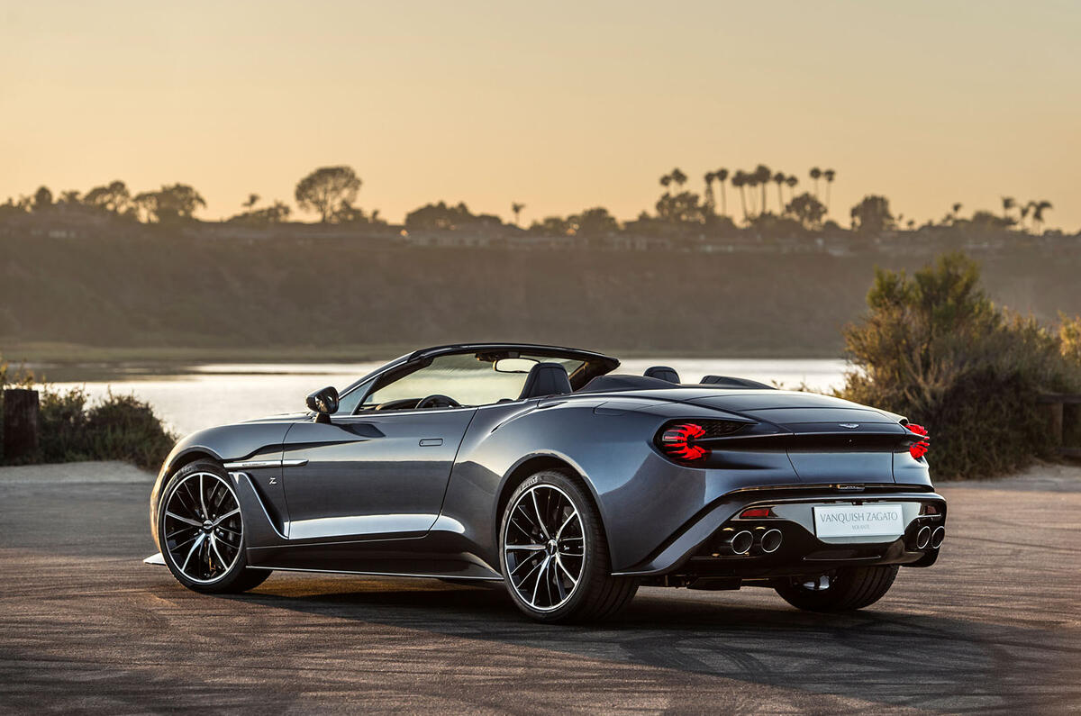 Aston Martin Vanquish Zagato Speedster and Shooting Brake models confirmed 