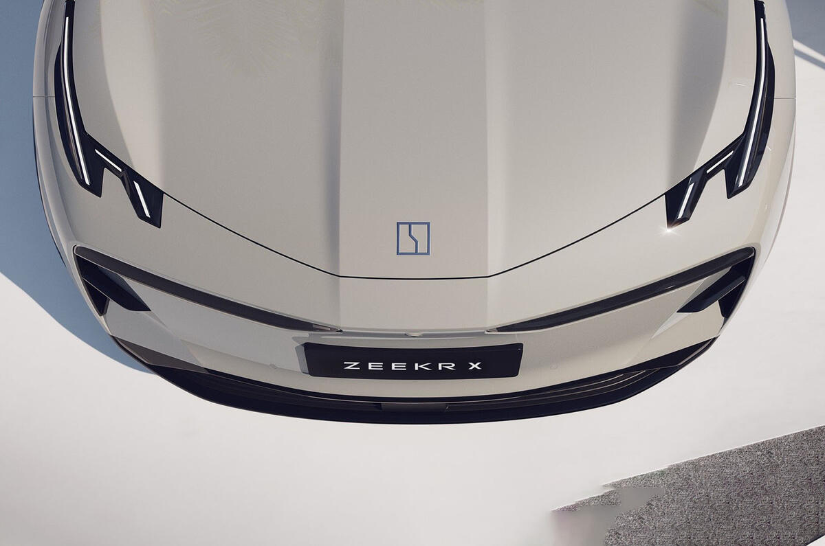 Zeekr 003 bonnet Zeekr 003 bonnet