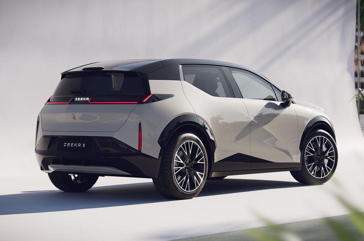 Zeekr 003 rear three quarter Zeekr 003 rear three quarter