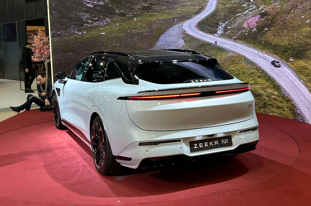 Zeekr 7GT Brussels motor show 1