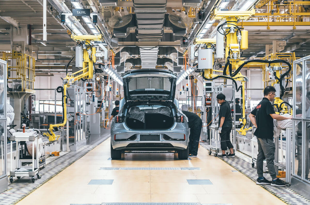 Zeekr factory hall