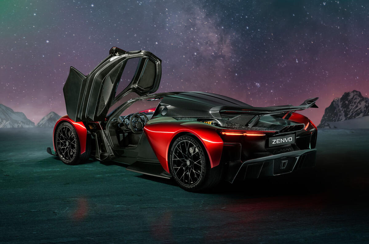 Zenvo Aurora Agil rear quarter static Zenvo Aurora Agil rear quarter static