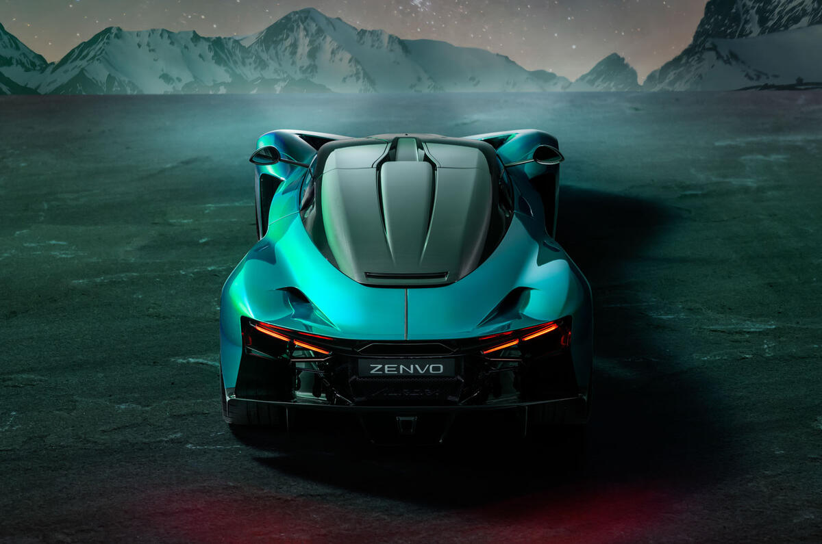 Zenvo Aurora Tur rear high Zenvo Aurora Tur rear high