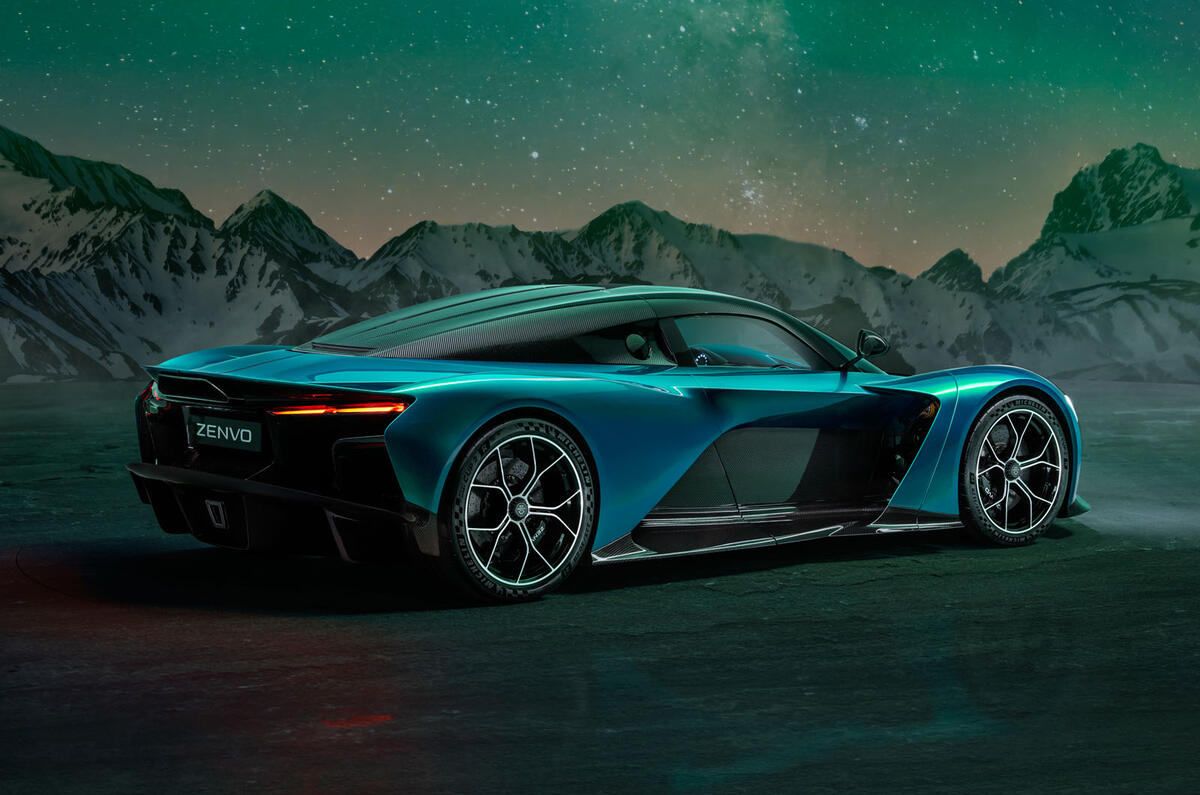 Zenvo Aurora Tur rear quarter static Zenvo Aurora Tur rear quarter static