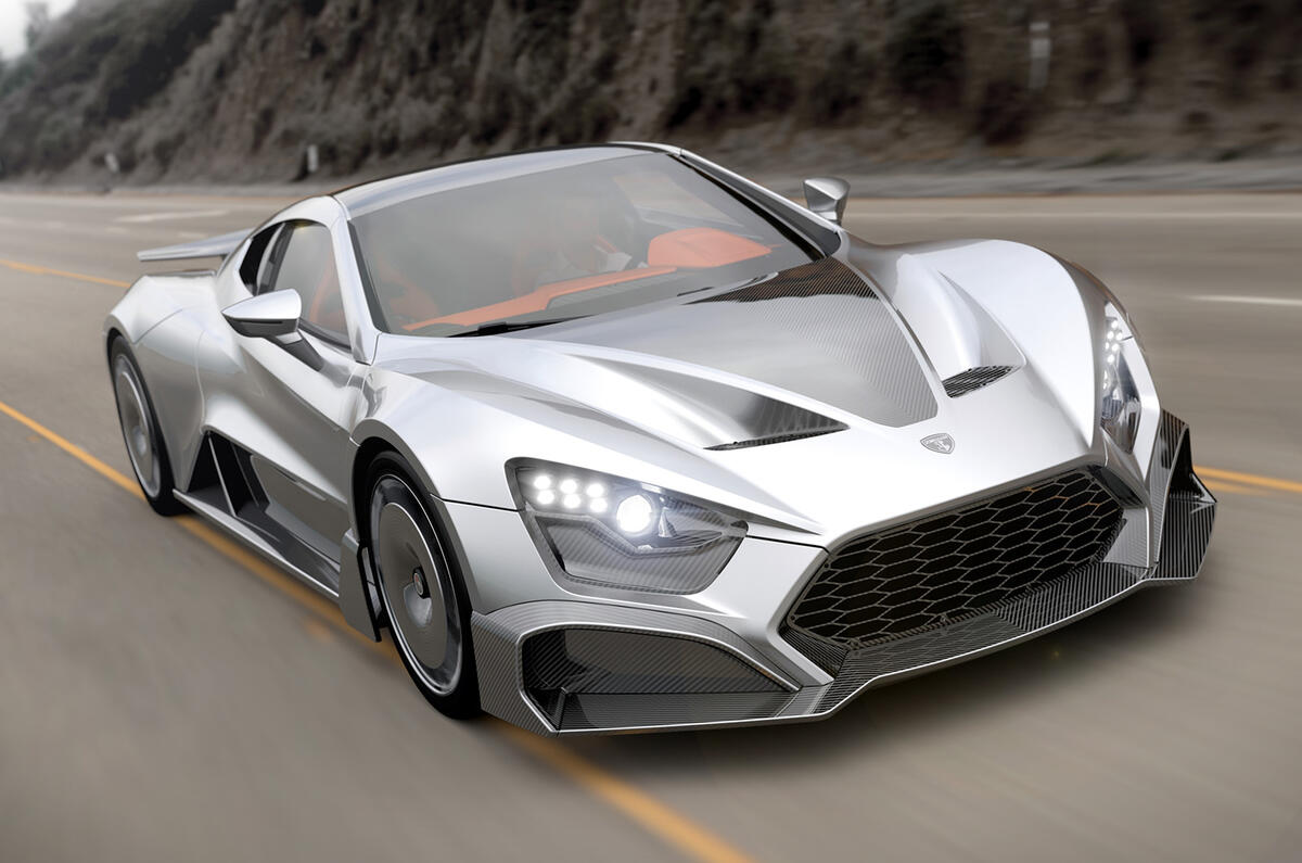 Zenvo TSR GT front dynamic