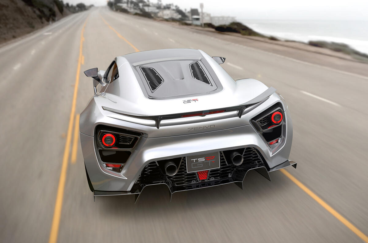 Zenvo TSR GT rear dynamic
