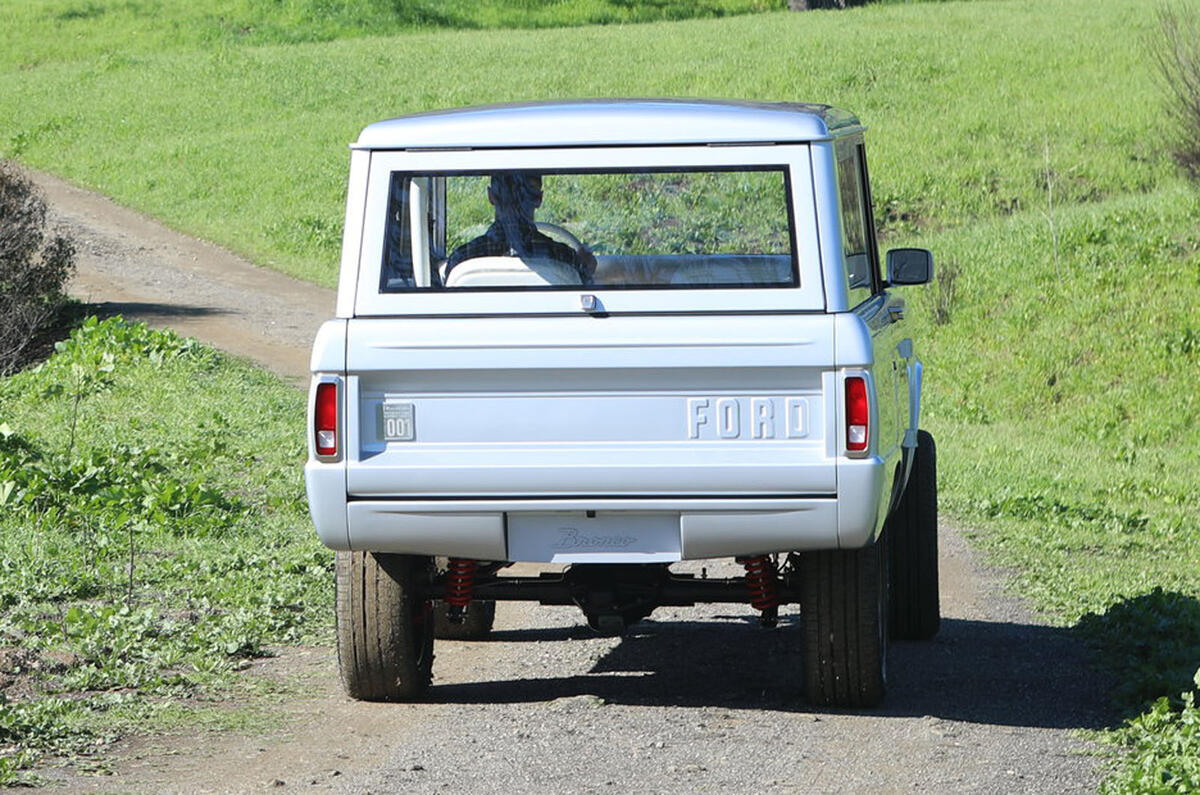 Zero Labs electric Ford Bronco - rear