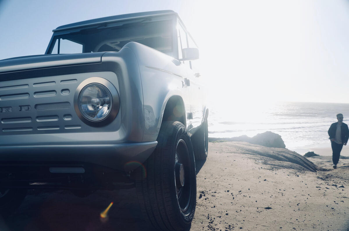 Zero Labs electric Ford Bronco - headlight
