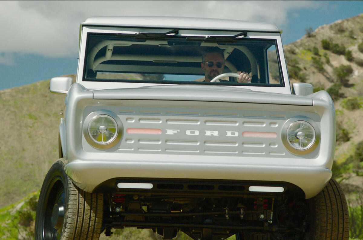Zero Labs electric Ford Bronco - grille