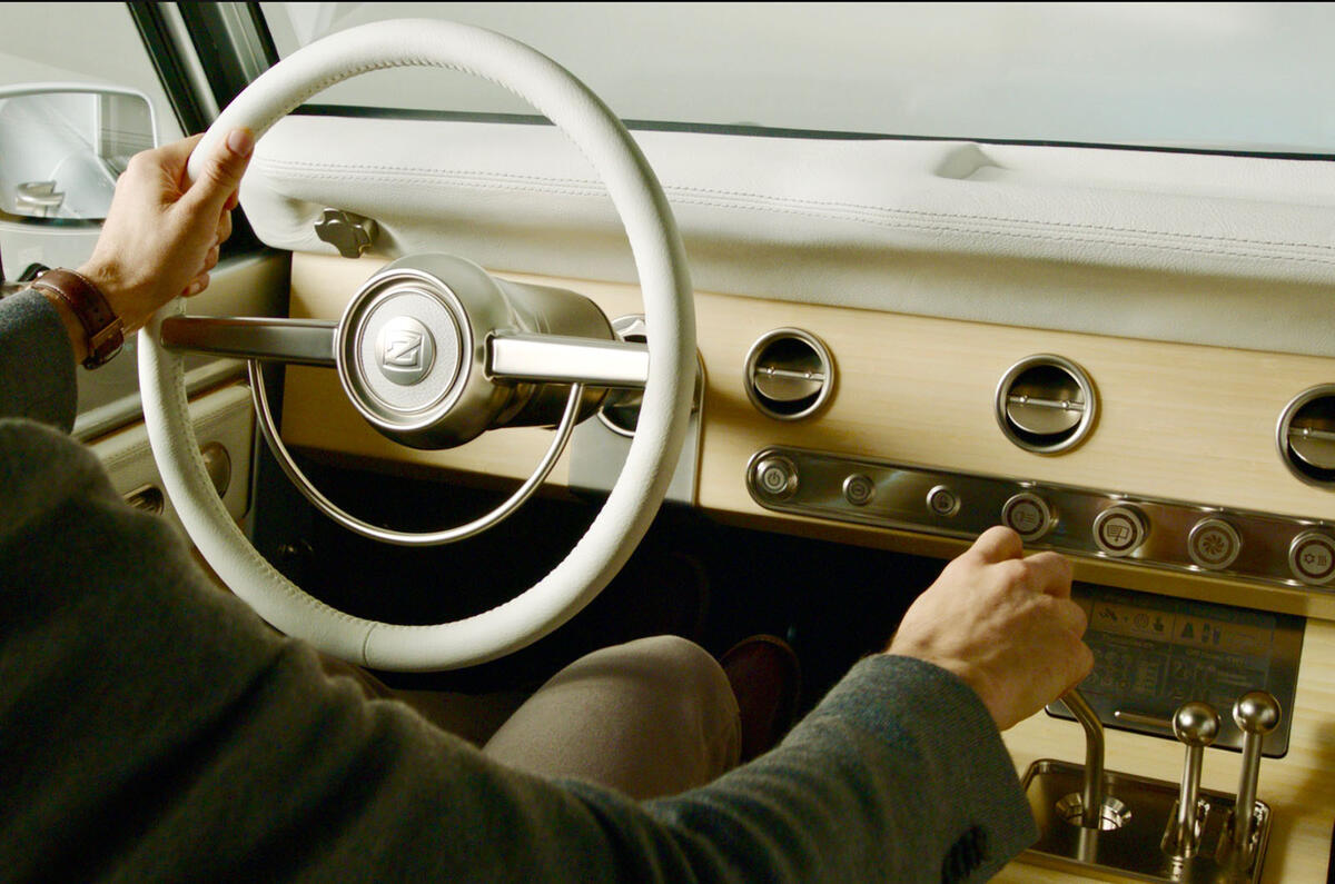 Zero Labs electric Ford Bronco - dashboard