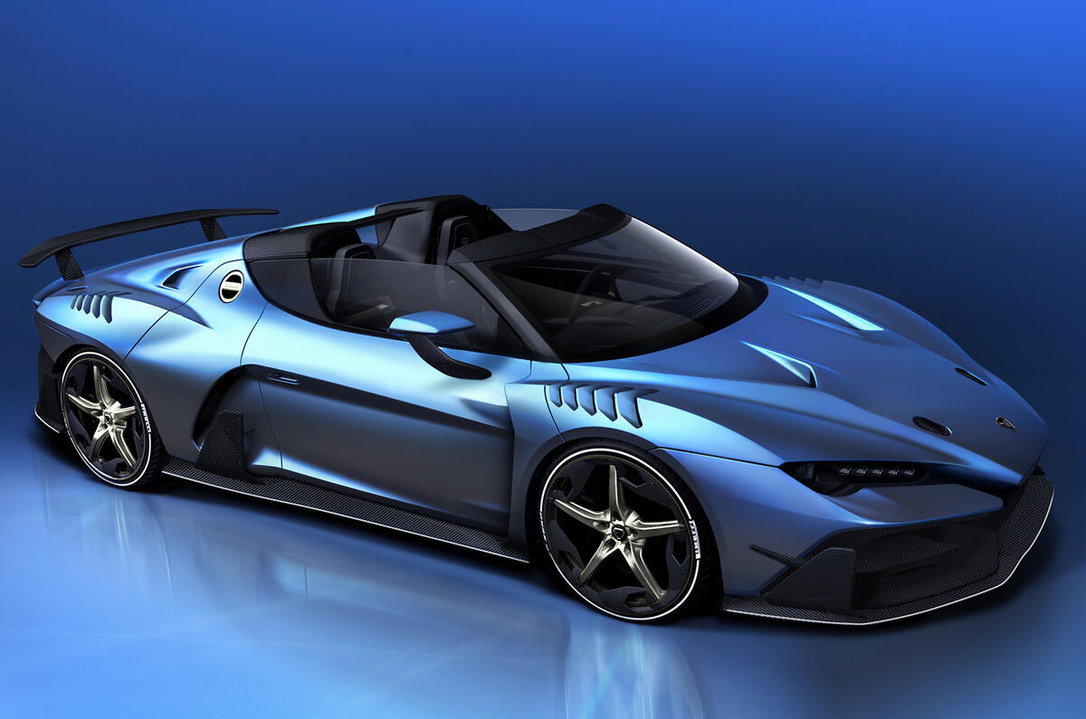 Italdesign Zerouno convertible to be displayed at Geneva motor show