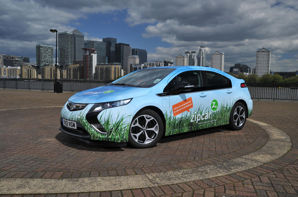 Vauxhall Ampera Zipcar