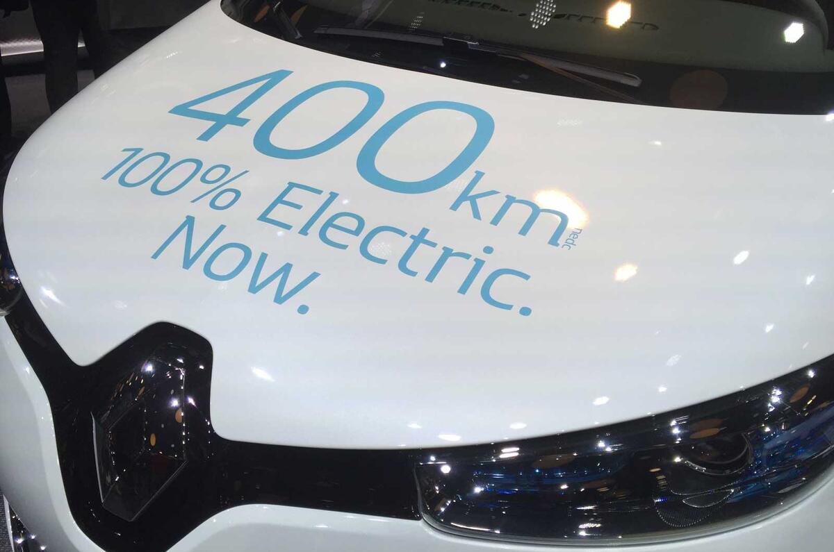 Upgraded Renault Zoe gets 250-mile range