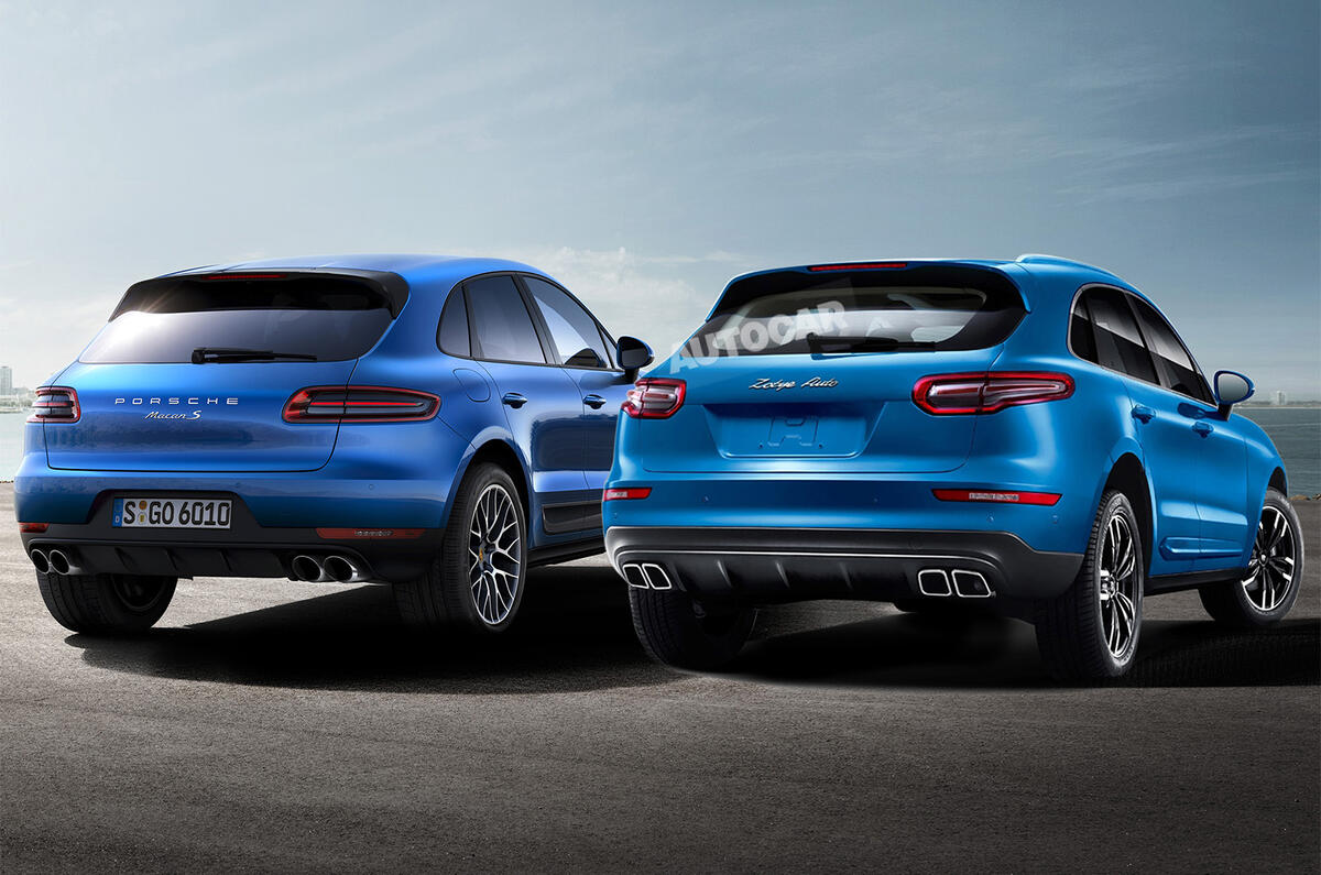 Zotye SR9 is a Porsche Macan clone