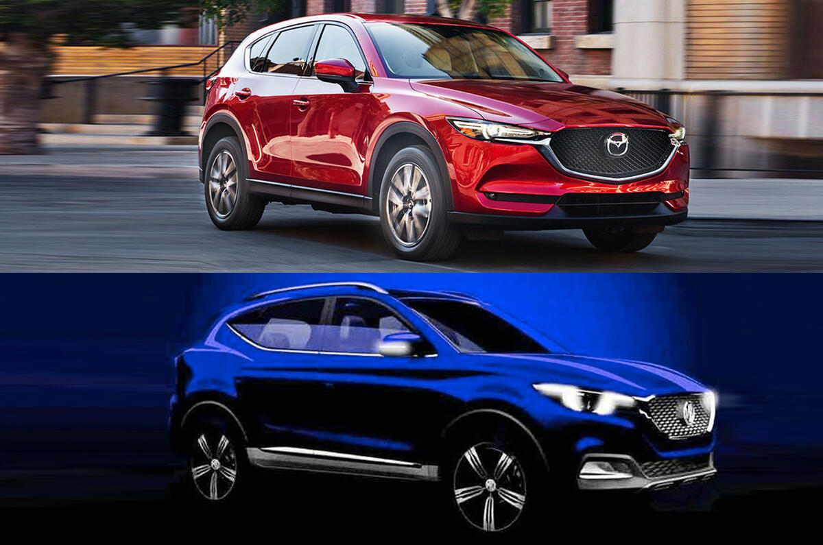 MG ZS Juke sized SUV
