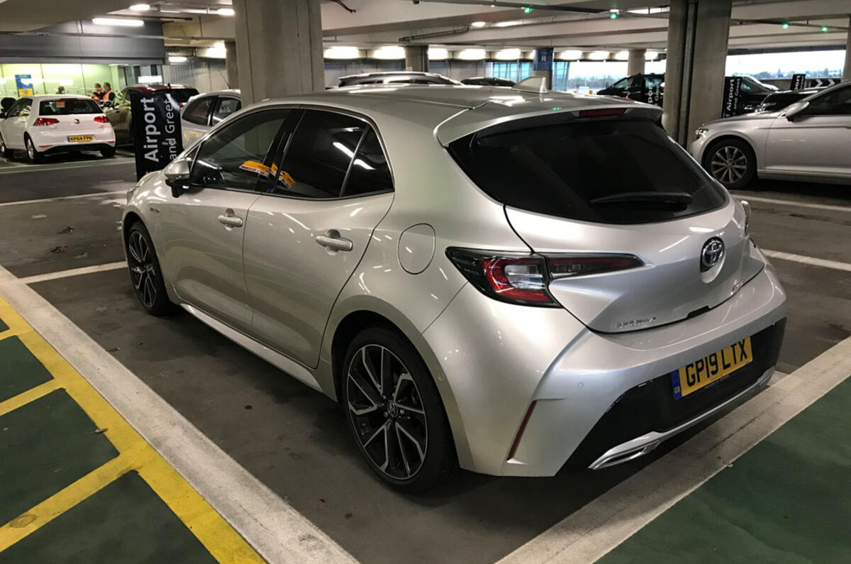 Toyota Corolla 2019 long-term review - parking Toyota Corolla 2019 long-term review - parking