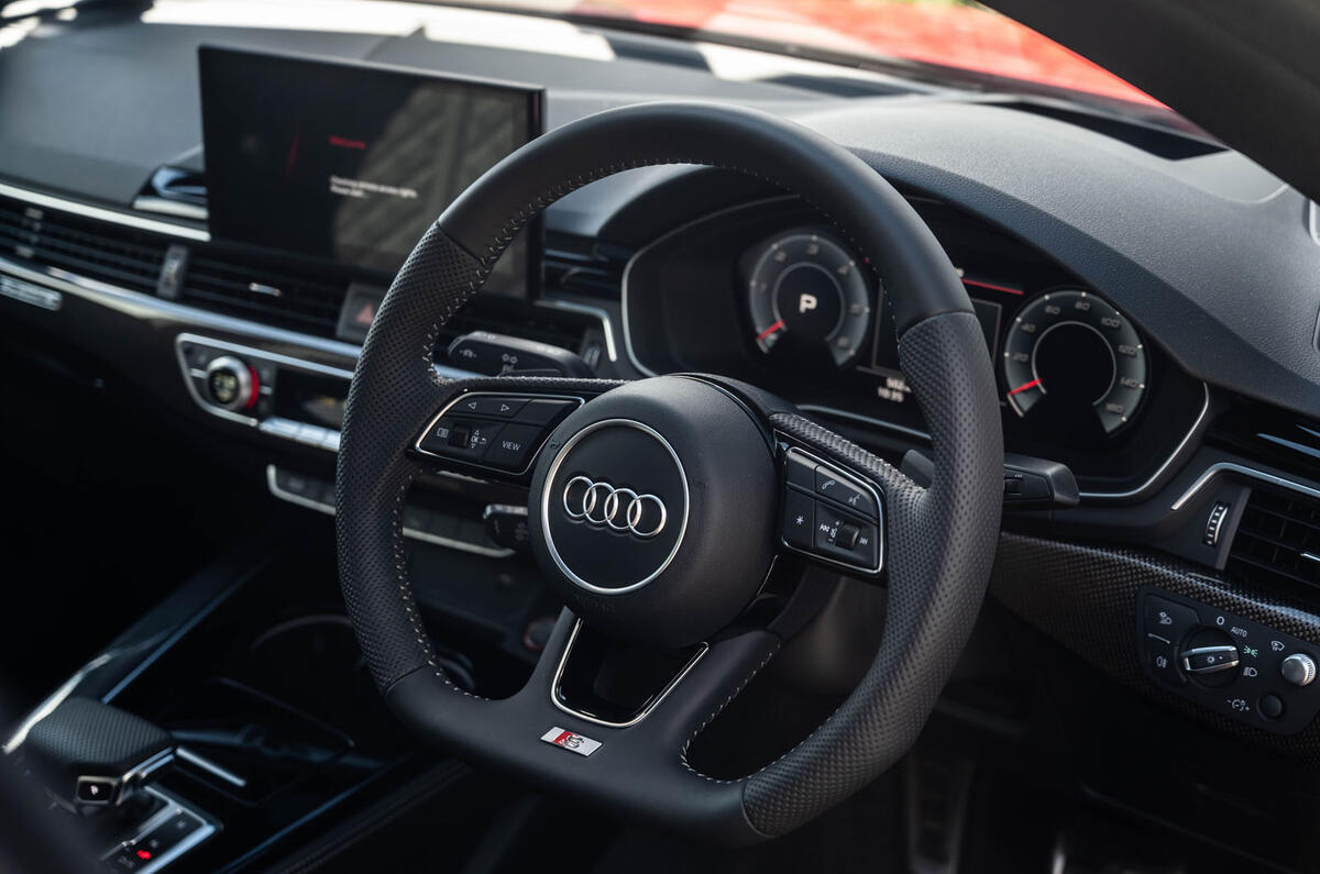 Audi S5 Sportback 2020 long-term review - dashboard