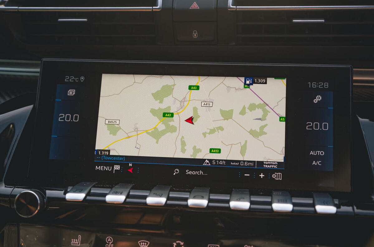 Peugeot 508 2019 long-term review - infotainment