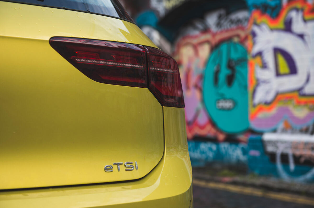 10 Volkswagen Golf 2021 long term review rear lights 10 Volkswagen Golf 2021 long term review rear lights