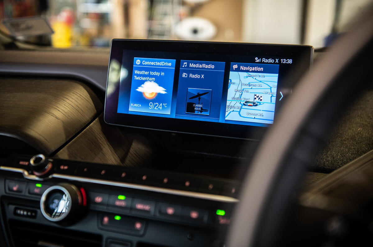 BMW i3S 2019 long-term review - infotainment