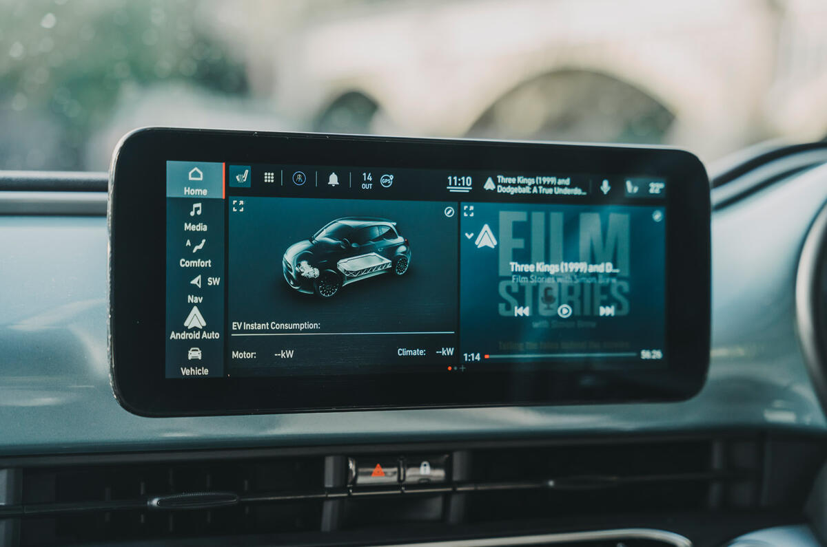 11 Fiat 500 EV 2022 long term review infotainment 11 Fiat 500 EV 2022 long term review infotainment