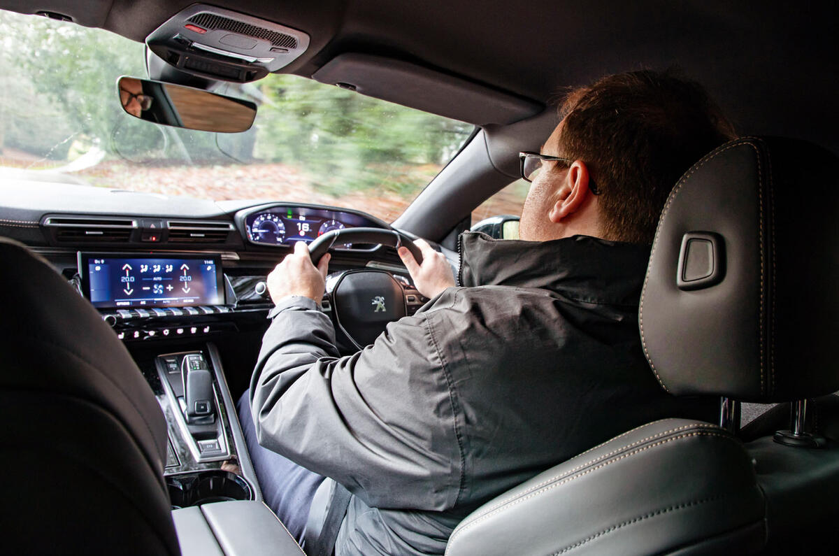 Peugeot 508 SW 2020 long-term review goodbye - Damien Smith driving