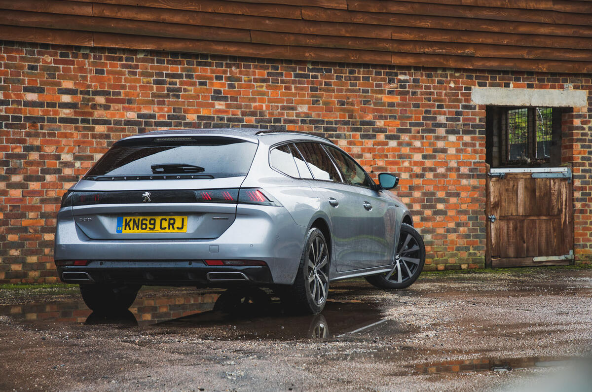 Peugeot 508 SW 2020 long-term review goodbye - static