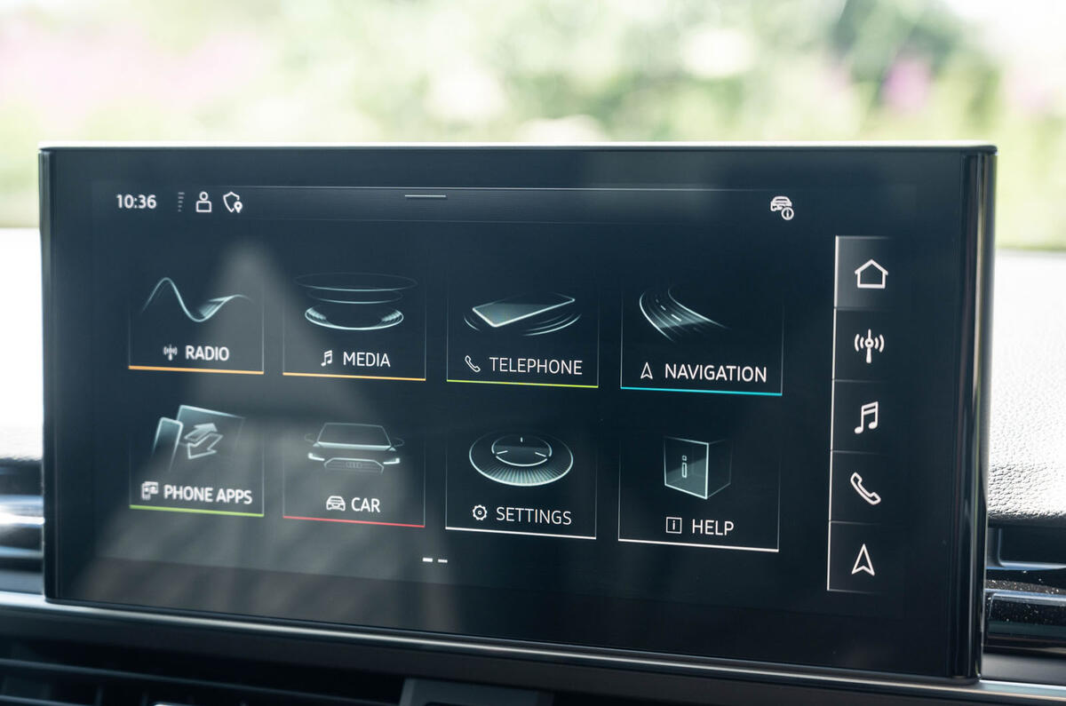 Audi S5 Sportback 2020 long-term review - infotainment