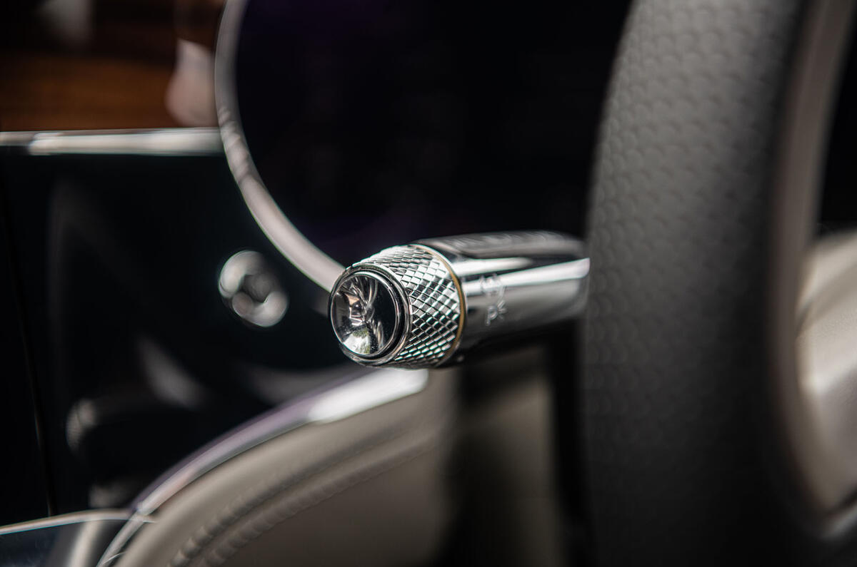 Bentley Continental GT 2019 long-term review - indicator stalk