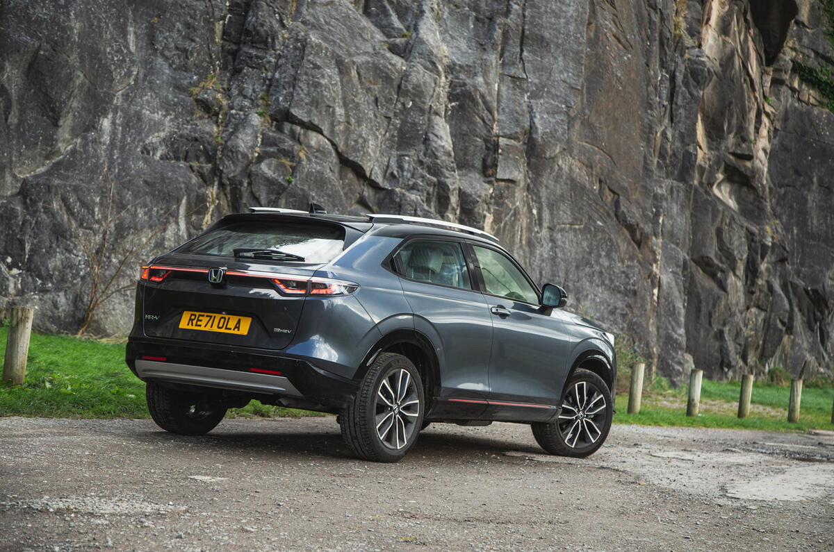 12 Honda HR V 2022 LT review static rear 12 Honda HR V 2022 LT review static rear